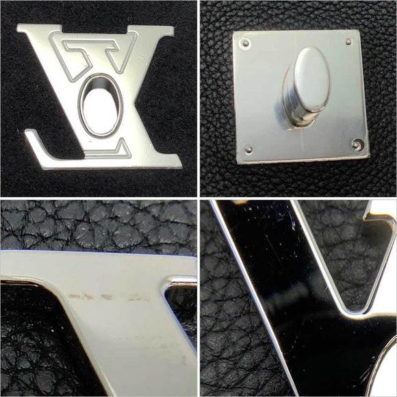 Louis Vuitton My Lock Me Chain Noir Black Calf Chain Shoulder Bag - Picture 7 of 8